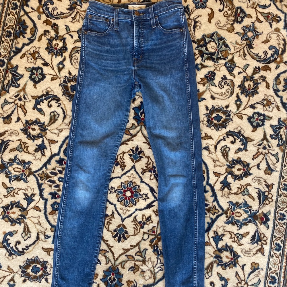 Madewell 10” high-rise skinny denim